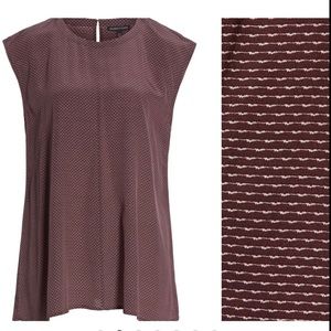 Silk Crepe de chine top